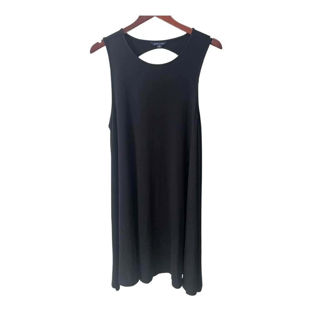 American Eagle Black Midi Dress Size L NWT